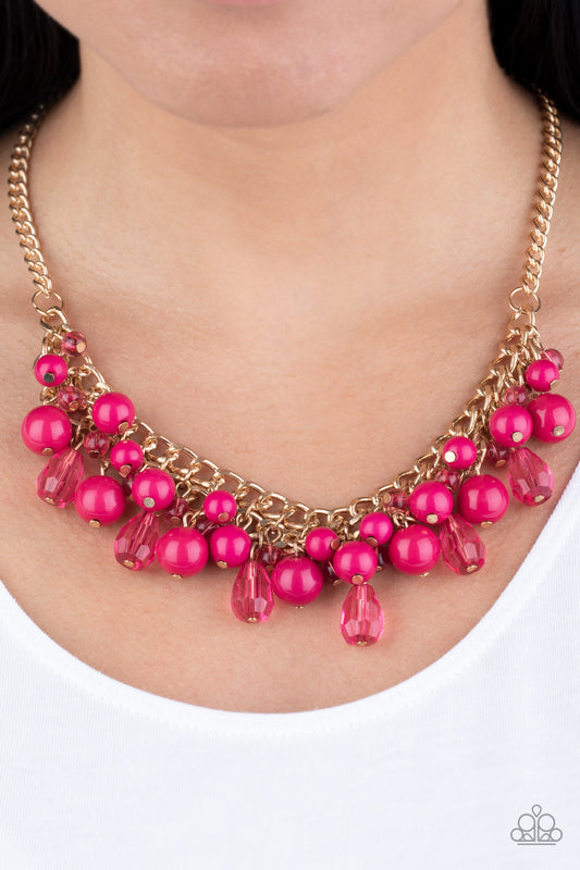 Tour de Trendsetter-Pink Necklace