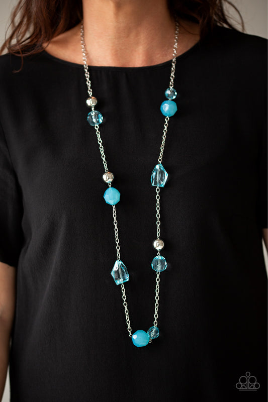 Royal Roller-Blue Necklace