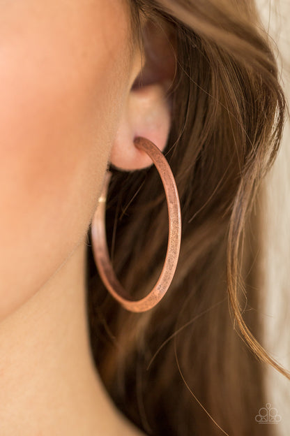 Some Like It HAUTE-Copper Earrings