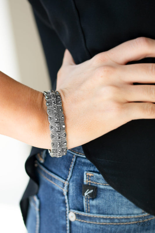 Modern Magnificence-Silver Bracelet