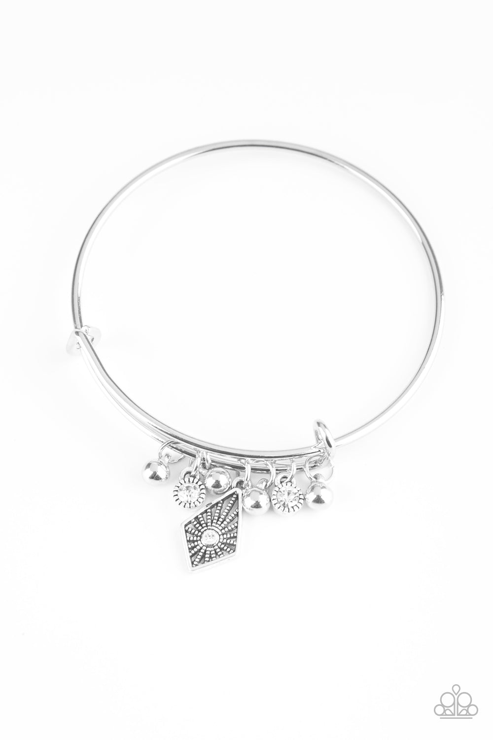 Treasure Charms-White Bracelet