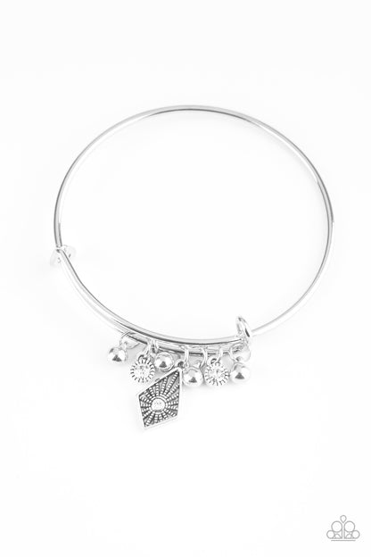 Treasure Charms-White Bracelet