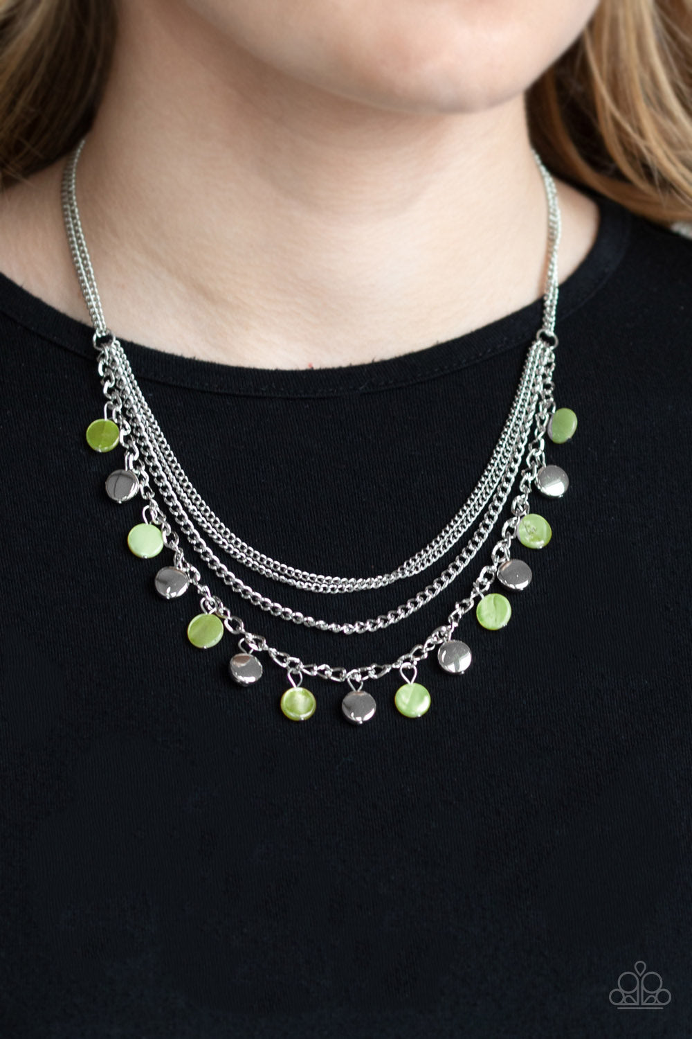 Beach Flavor-Green Necklace