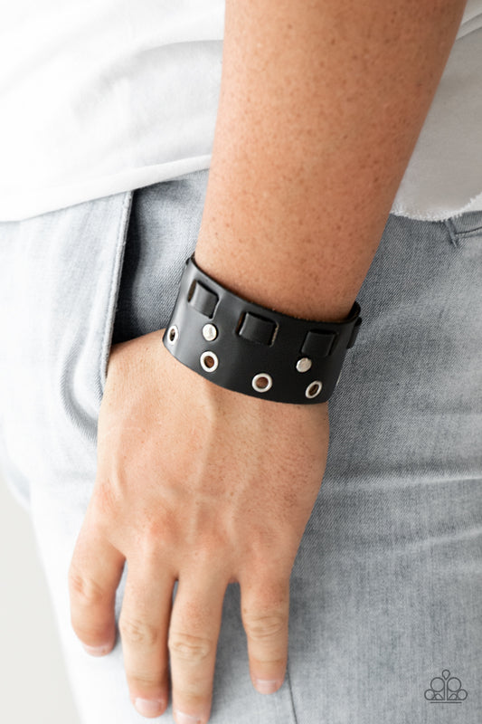 Mainstreet Motocross-Black Urban Bracelet