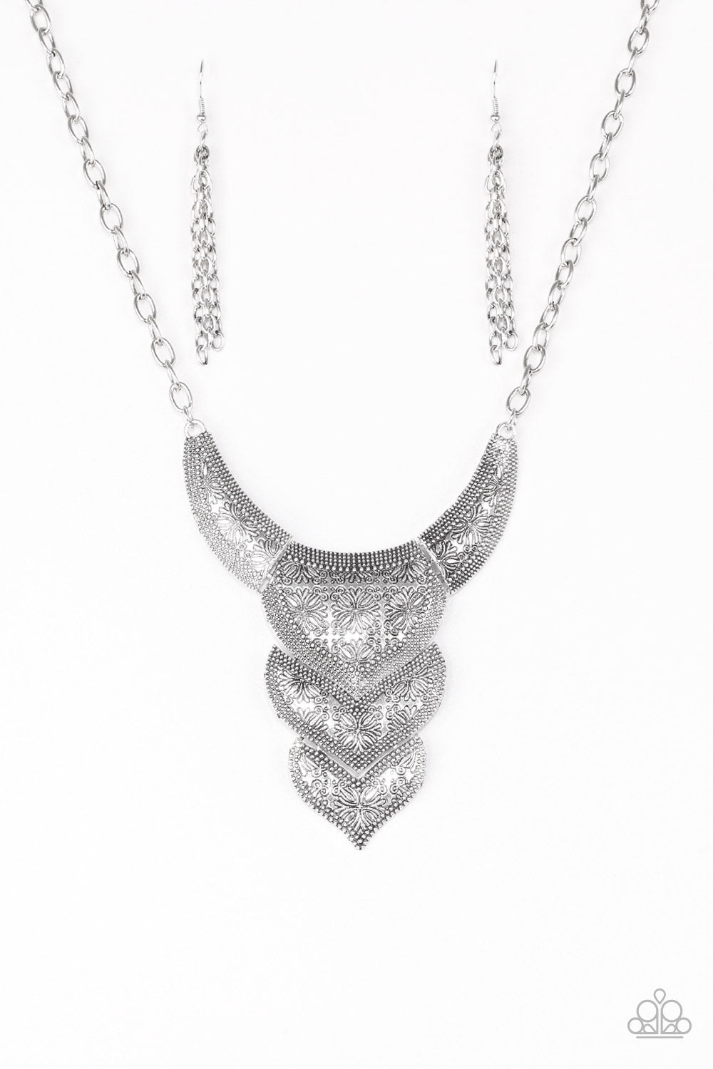 Texas Temptress-Silver Necklace