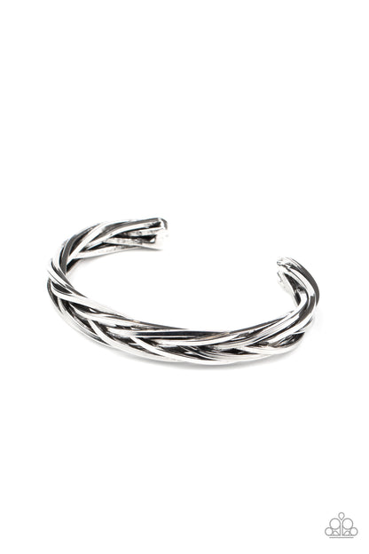 Rustic Reveler-Silver Urban Bracelet