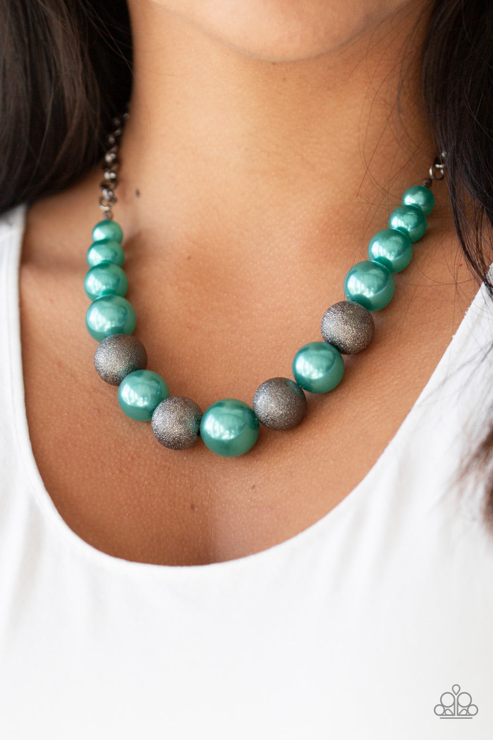 Color Me CEO-Green Necklace