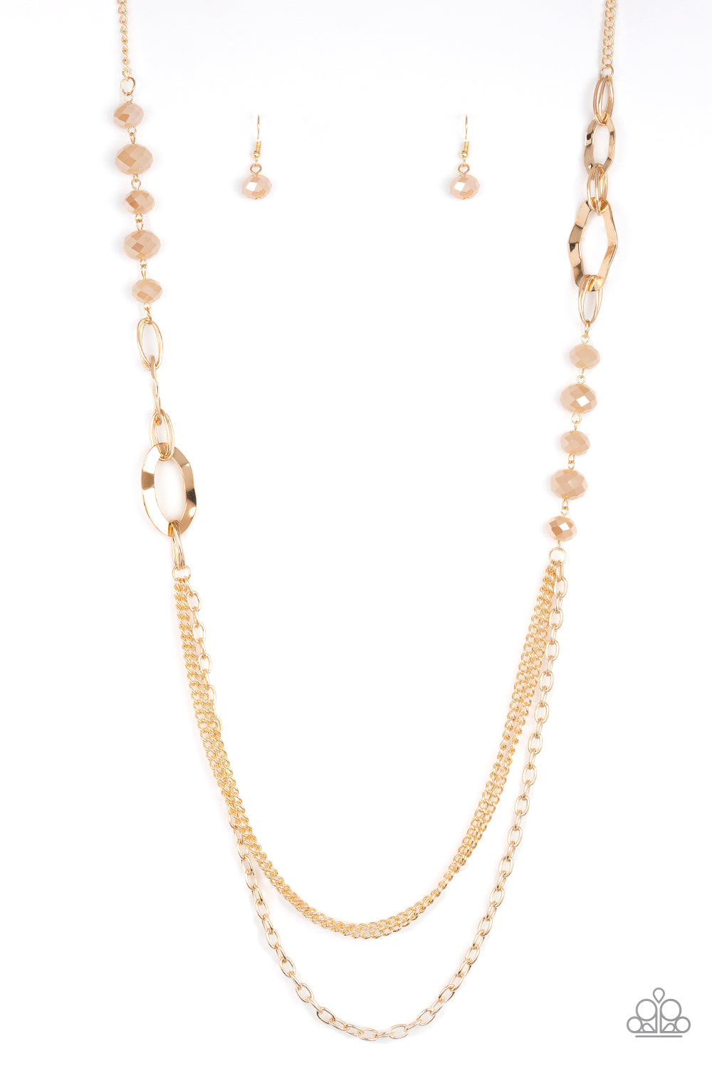 Modern Girl Glam-Gold Necklace