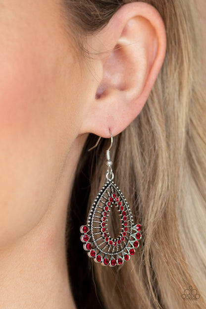 Castle Collection-Red Earring