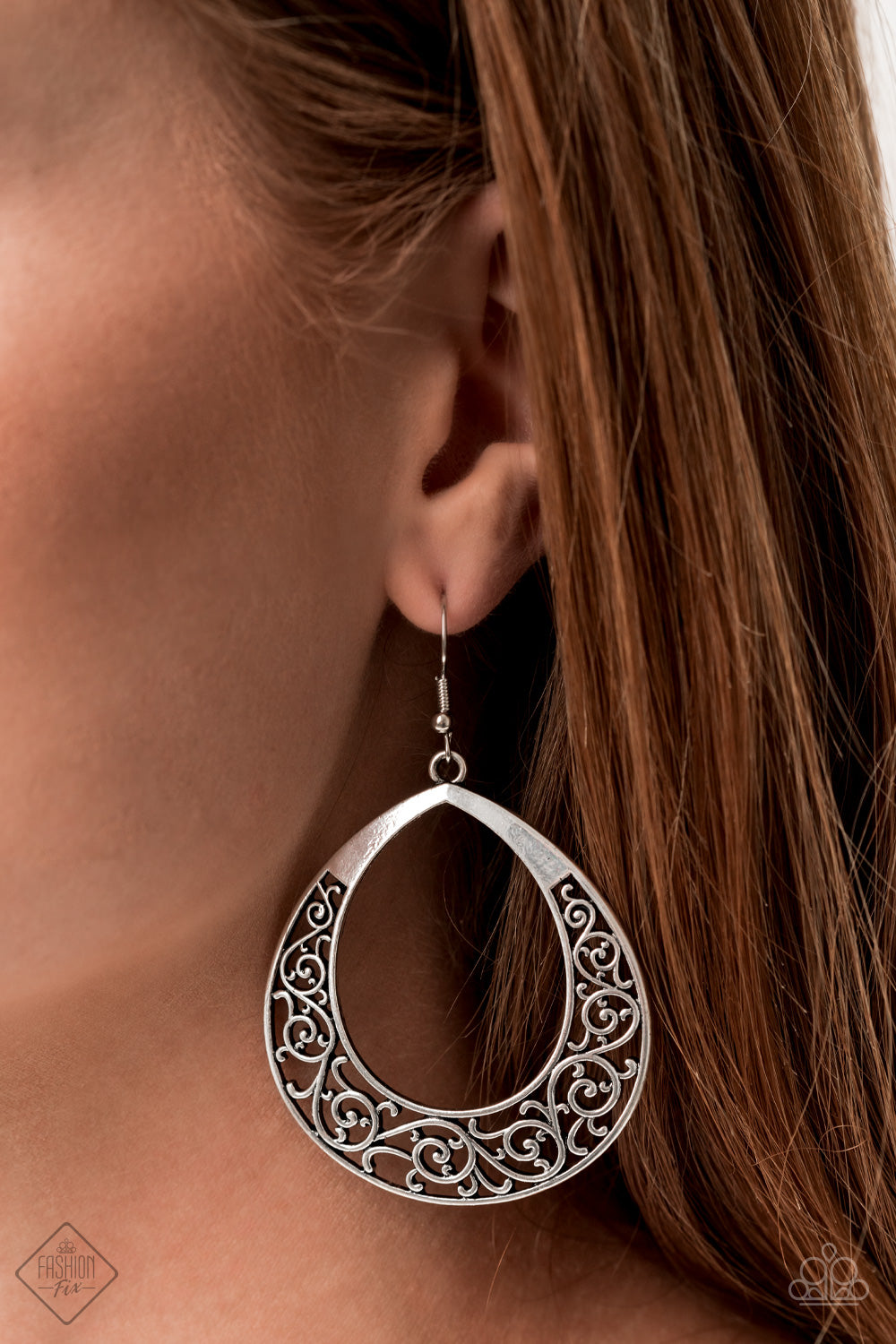 Vineyard Venture-Silver Earring