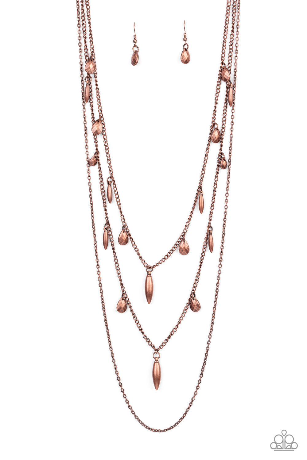 Bravo Bravado-Copper Necklace