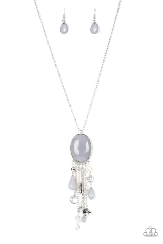 Whimsical Wishes-Silver Necklace